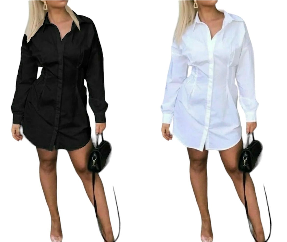 TRINITY SHIRT DRESS